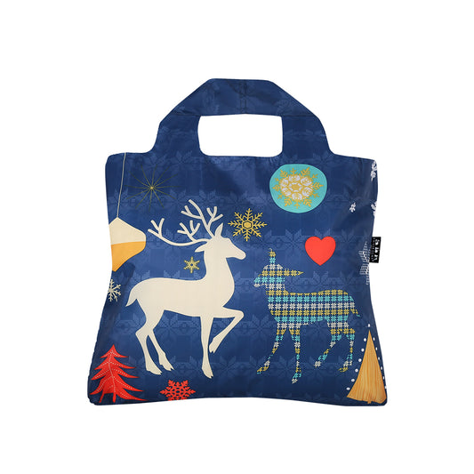 Envirosax Reusable Bag - Christmas Holiday Deers
