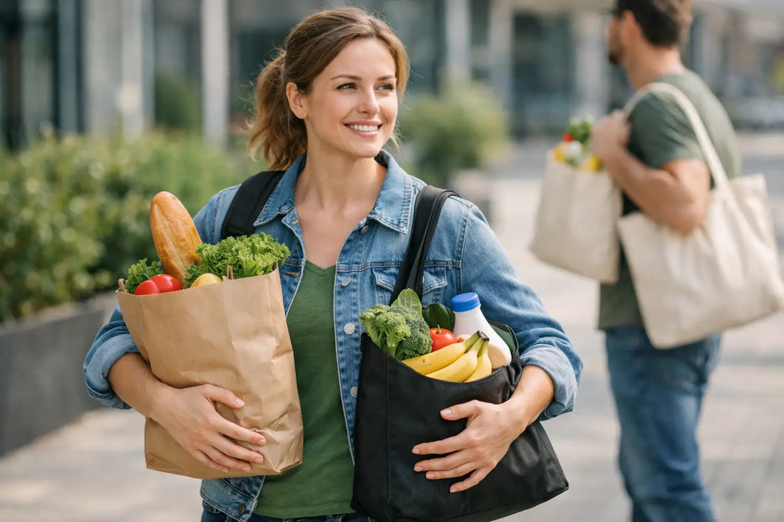 How to Carry Heavy Groceries Comfortably
