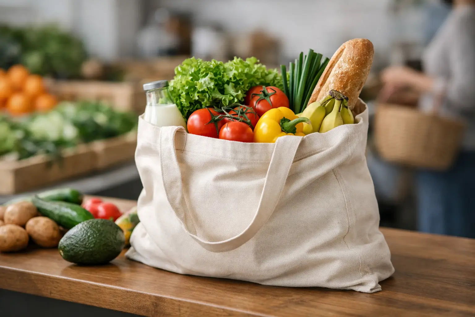 Why Cloth Grocery Shopping Bags Matter