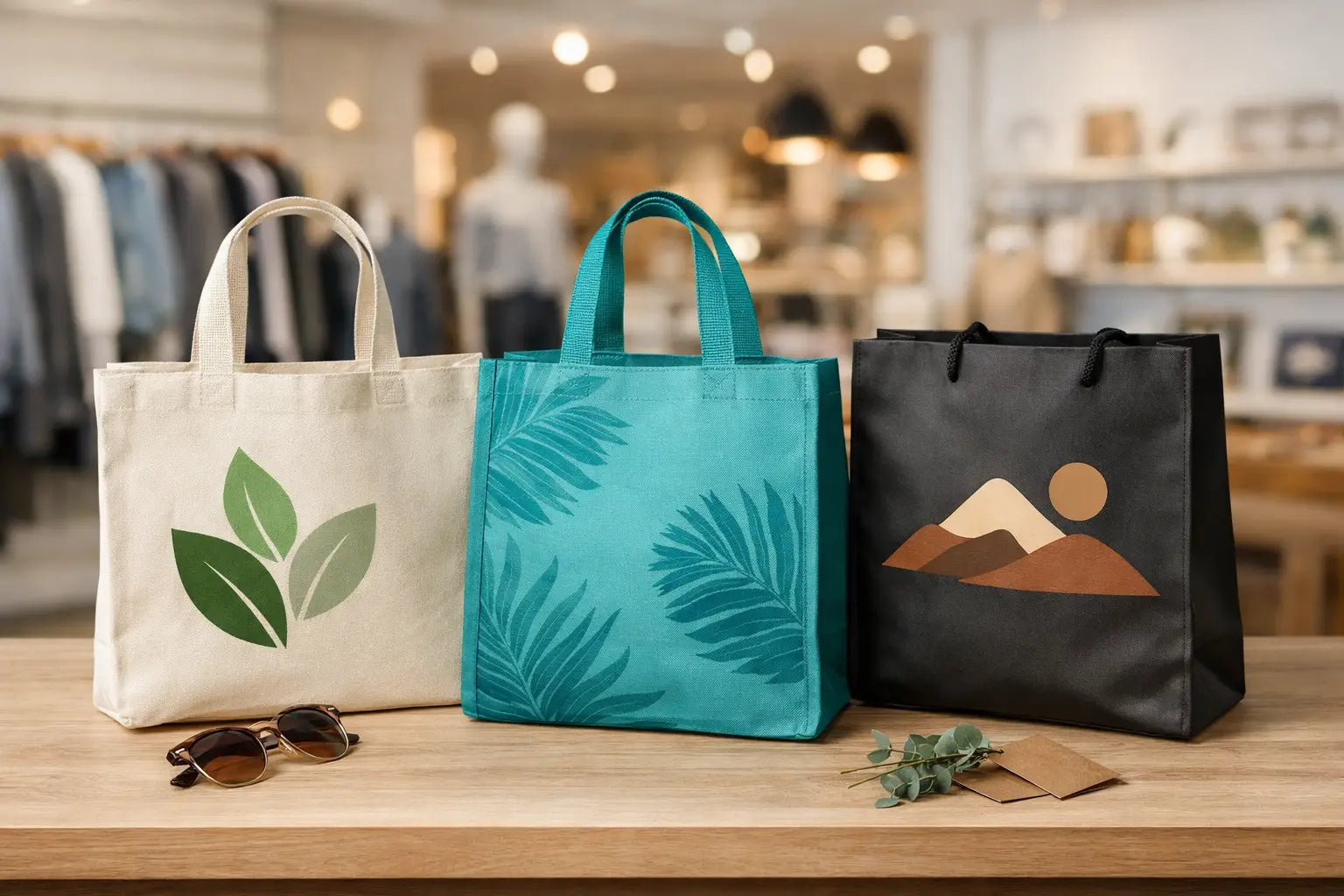 Custom Reusable Bags for Retail That Sell