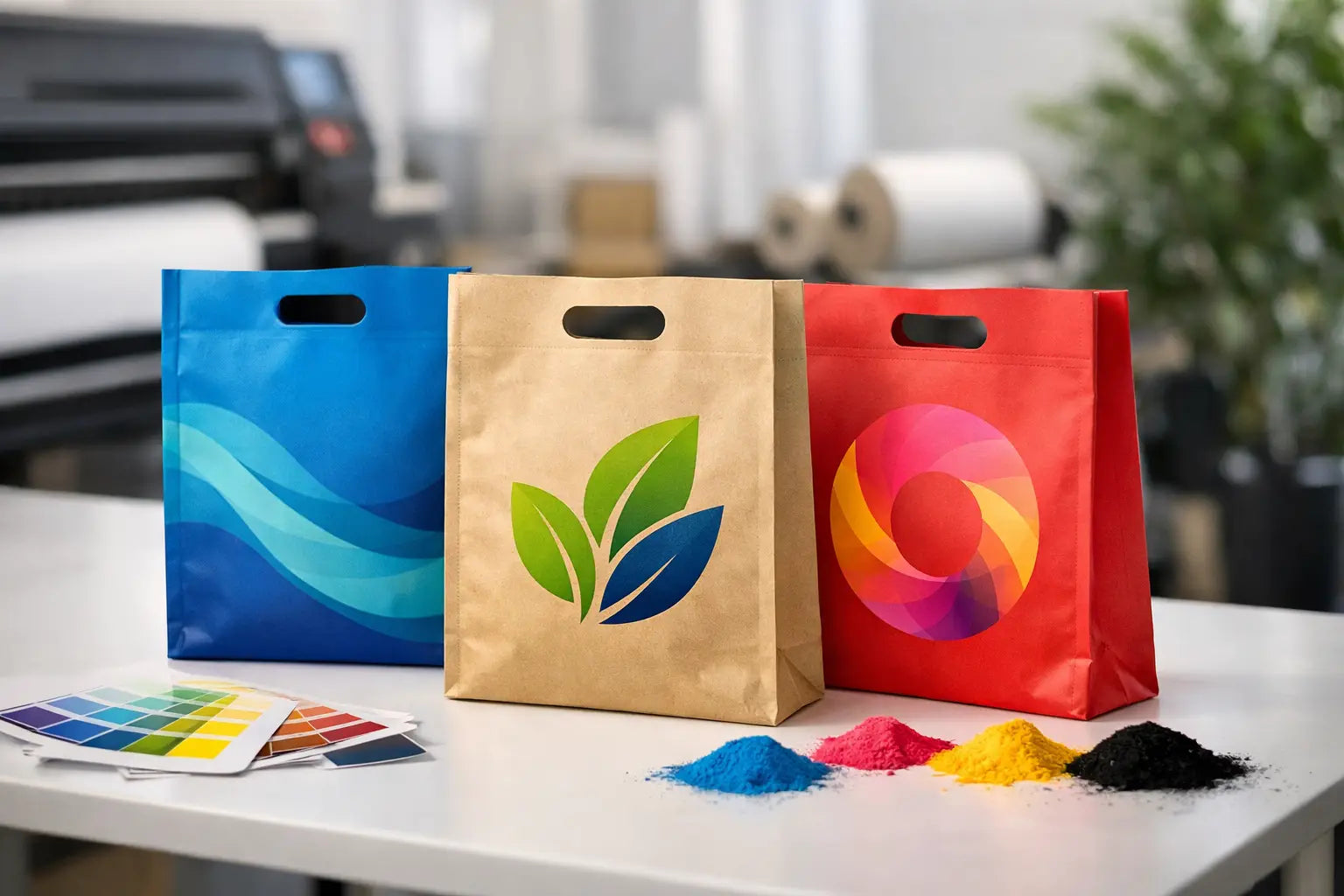 Waterless Printing Bags: Color With Less Waste