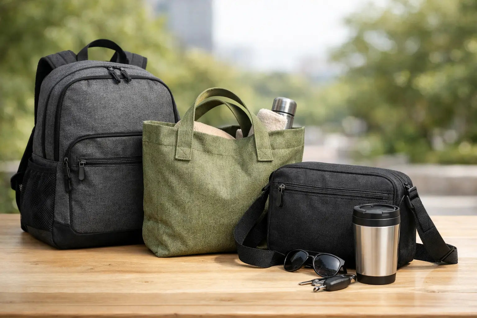 Recycled Fabric Bags for Better Everyday Carry