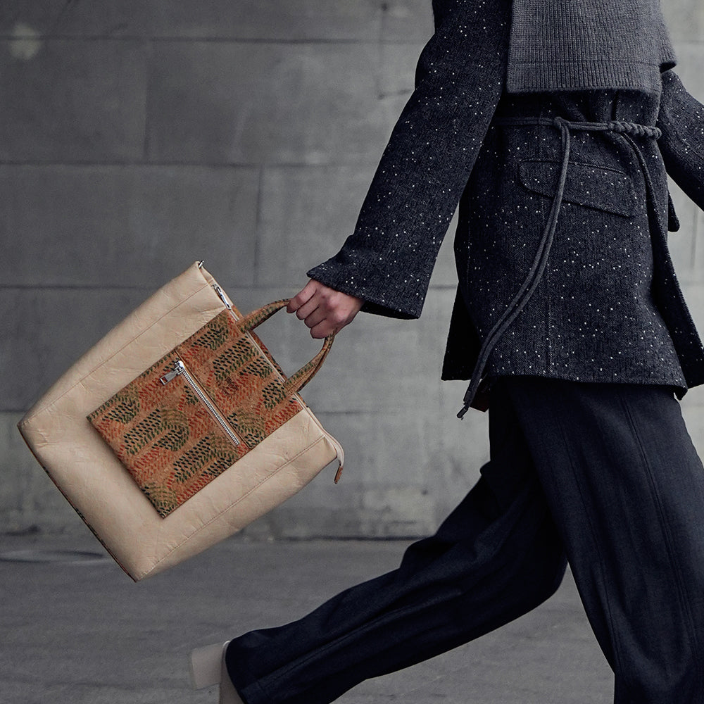 Envirosax Organic Cork Handbag Backpack EN25117 | Eco-Friendly Sustainable Bag