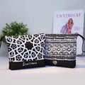 Envirosax Zipper Pouch Bag Set of 2 Black and White Envirosax