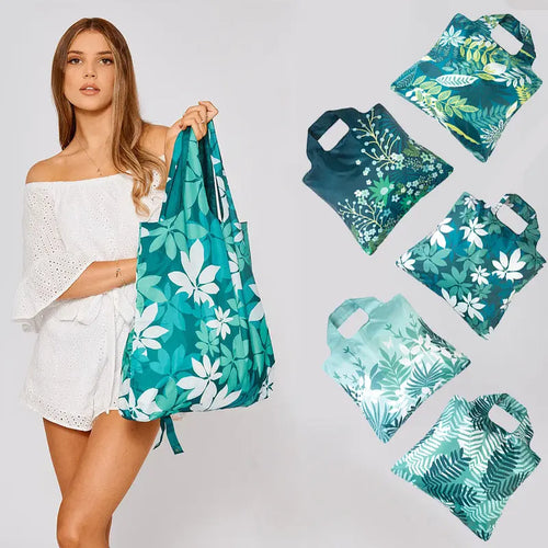 Envirosax Full Pouch Sets - Botanica Set of 5 Envirosax