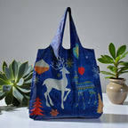 Envirosax Reusable Bag - Christmas Holiday Deers Envirosax