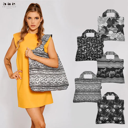 Envirosax Full Pouch Sets - Out of Africa Set of 5 Envirosax