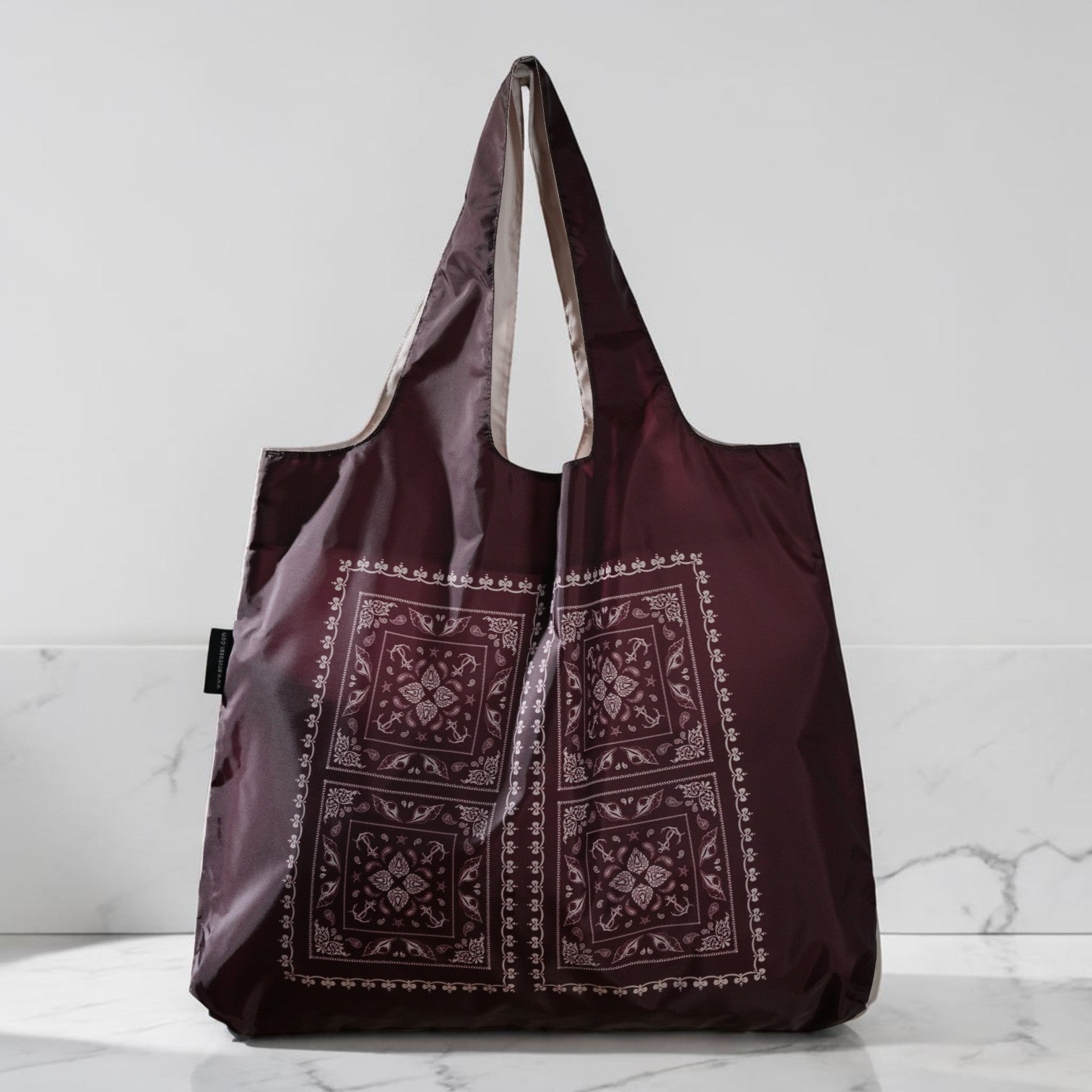 Envirosax Reusable Bags – Porto Soleil Collection | Santorini Tiles Bag 3 Envirosax