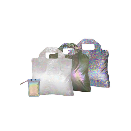 Envirosax Full Pouch Sets - Silver Space Reusable Bags Pack of 3