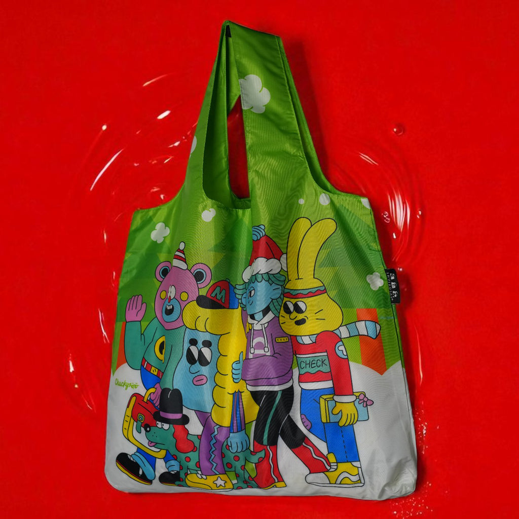 Envirosax Full Pouch Sets - Snowman Pack of 3