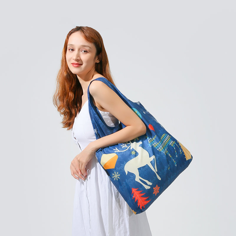 Bolsa reutilizable Envirosax - Ciervos navideños