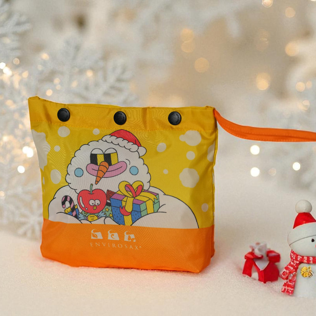 Envirosax Full Pouch Sets - Snowman Pack of 3