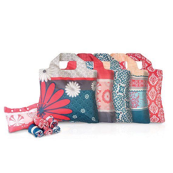 Ensembles de pochettes complètes Envirosax - Ensemble de 5 Sun Kissed