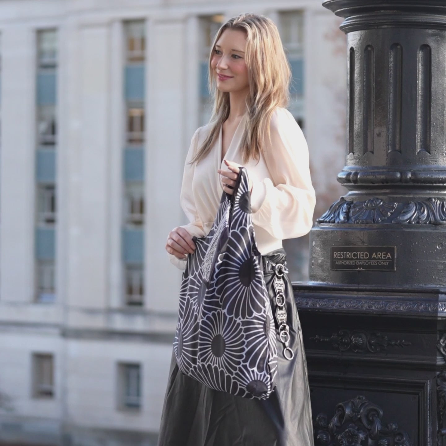 ショルダーバッグ DESIGN INVERSO PVC BAG Envirosax Reusable Bag - Monochromatic Bag 2 - Envirosax