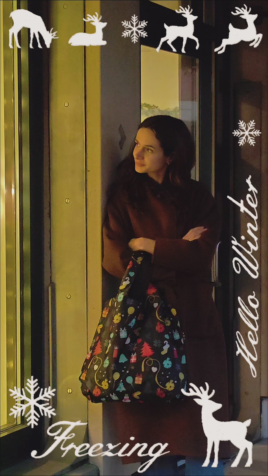 Envirosax Full Pouch Sets - Winter Pack of 3